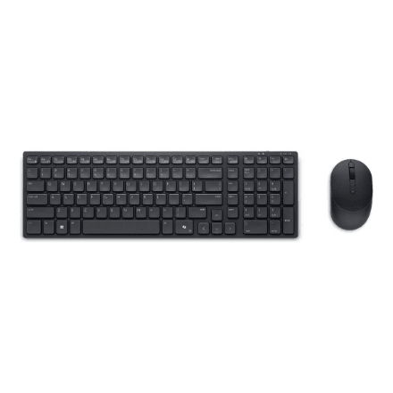 Dell KM555 Silent Wireless Keyboard and Mouse Set Black