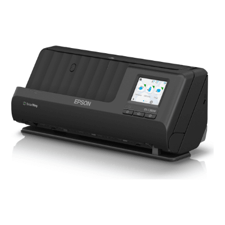 Epson ES-C380W compact network scanner, A4, duplex, Wi-Fi