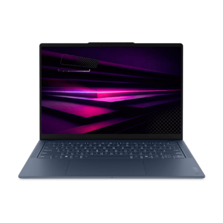 Lenovo Yoga Slim 7 14Q8Y11 Snapdragon | Cosmic Blue | 14 " | OLED | 2.8K WQXGA+ | 2880 x 1800 pixels | Glossy | Snapdragon X2 Elite | X2E-80-100 | 16 GB | Soldered LPDDR5X | Solid-state drive capacity 1000 GB | Qualcomm Adreno GPU | Windows 11 Home | 802.11be | Bluetooth version 5.4 | Keyboard language English | Keyboard backlit | Warranty 24 month(s) | Battery warranty 12 month(s)