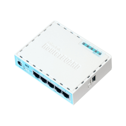 MikroTik hEX RB750Gr3 ruuter, 5 Gigabit LAN porti, USB, RouterOS L4