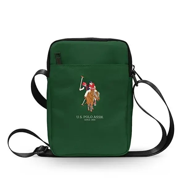 Tahvelarvuti kott U.S. Polo Assn. Polo Embroidery 8″, roheline