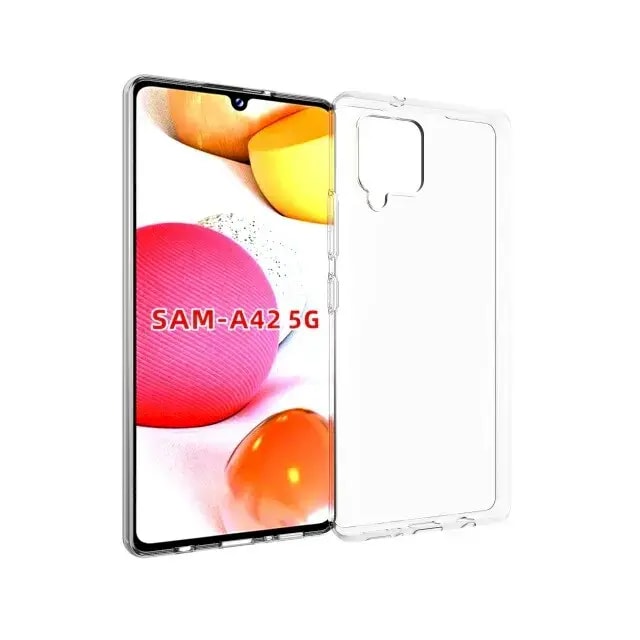 Läbipaistev ümbris Samsung Galaxy A42 5G, Fusion Ultra Back 1 mm Protect Silicone