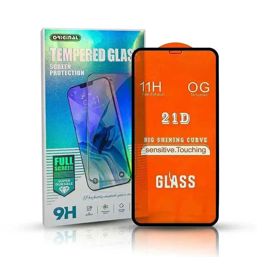 Kaitseklaas iPhone 11 / XR, GoodBuy 21D Full Cover