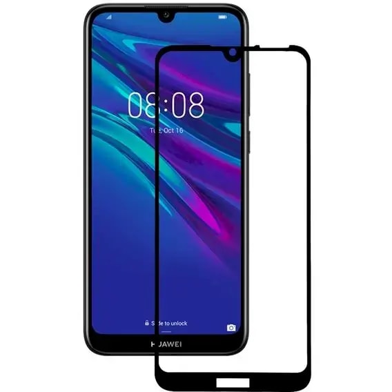 Защитное стекло для Huawei Y6s / Honor 8A Fusion Full Glue 5D Full Coveraged