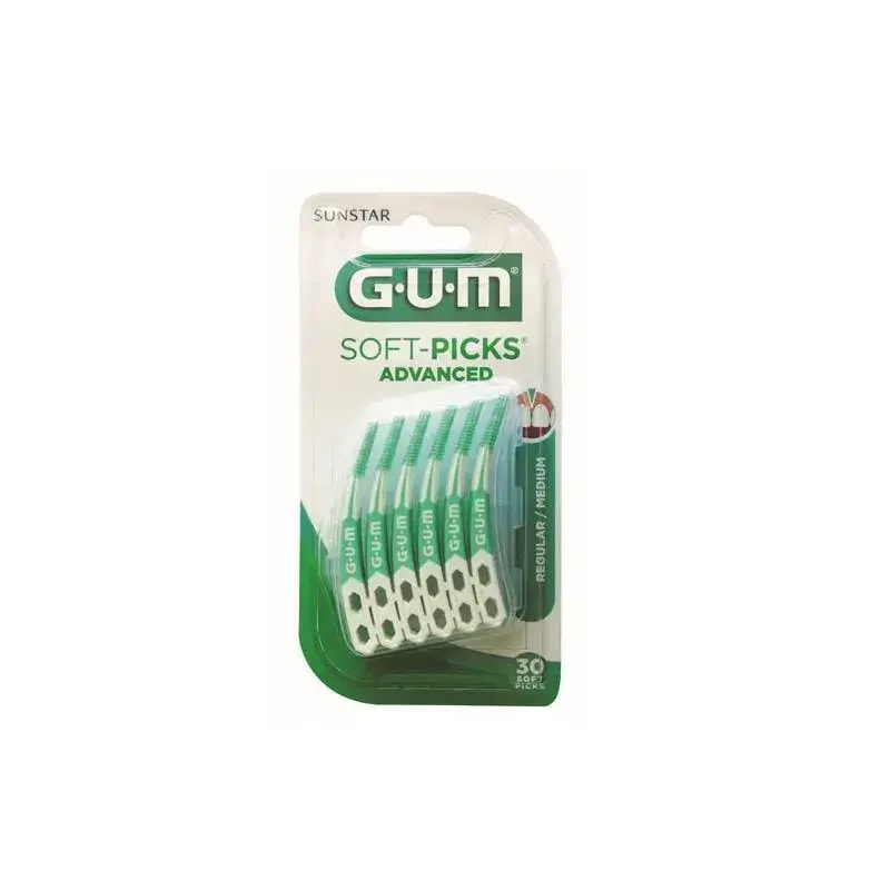Hambavahepulgad G.U.M Soft-Picks Advanced Regular, 30 tk