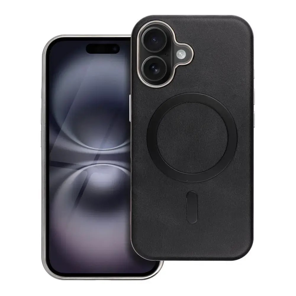 GENTLEMAN MAG COVER case with MagSafe for iPhone 12 Pro, black