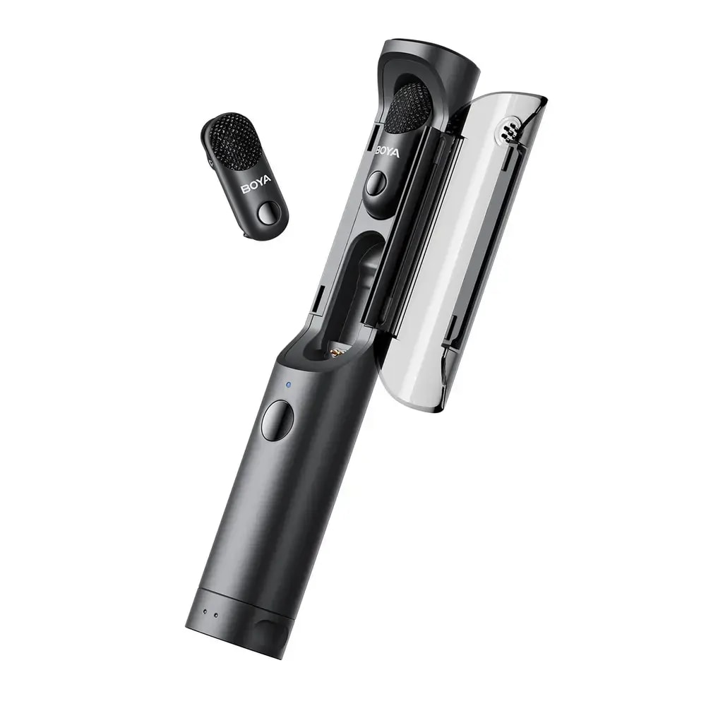 Boya Magic-05 wireless microphone kit, 2.4 GHz, USB-C, black