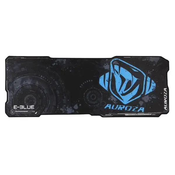 E-Blue Auroza XL gaming mouse pad, 800 × 300 mm, black/blue