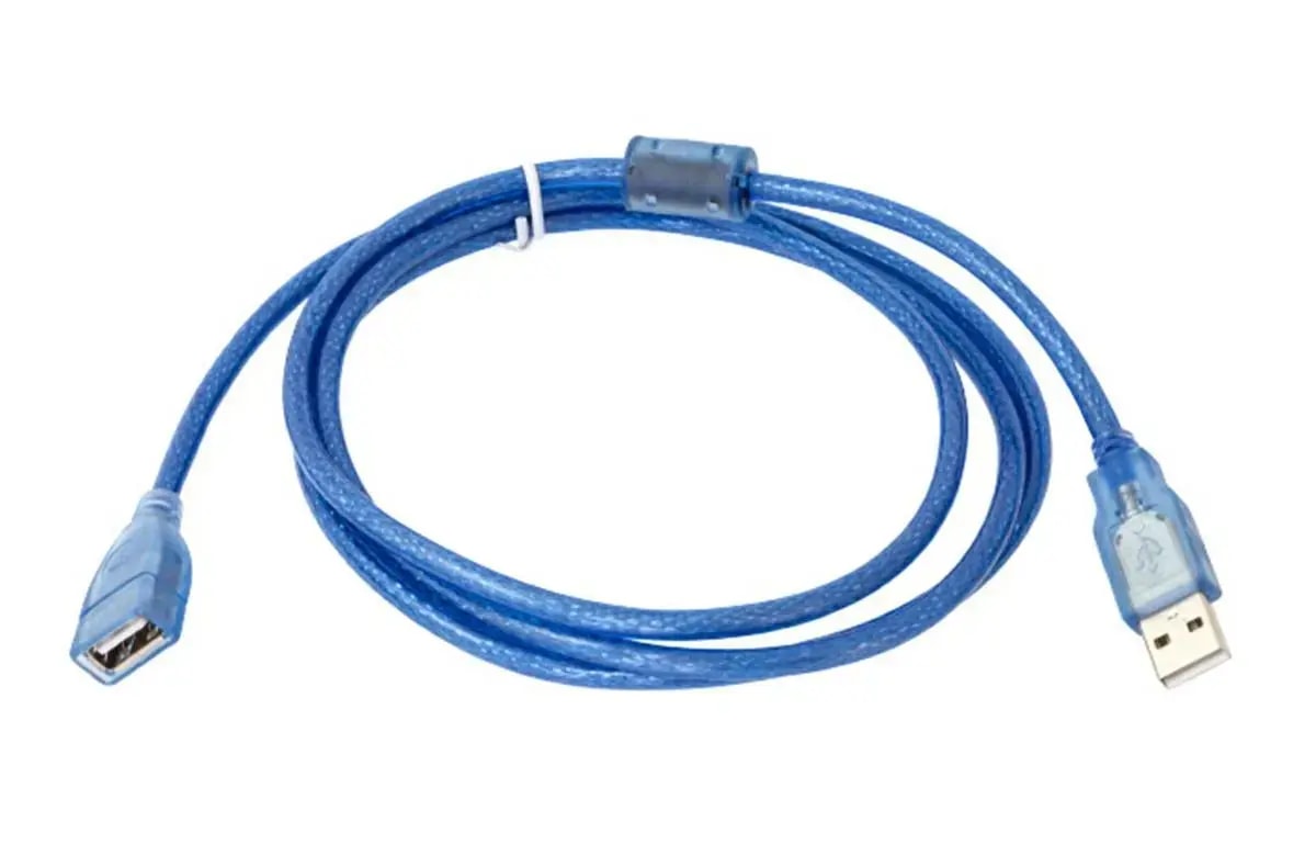 Gembird Fusion USB 2.0 extension cable with ferrite ring, 1.3 m, blue