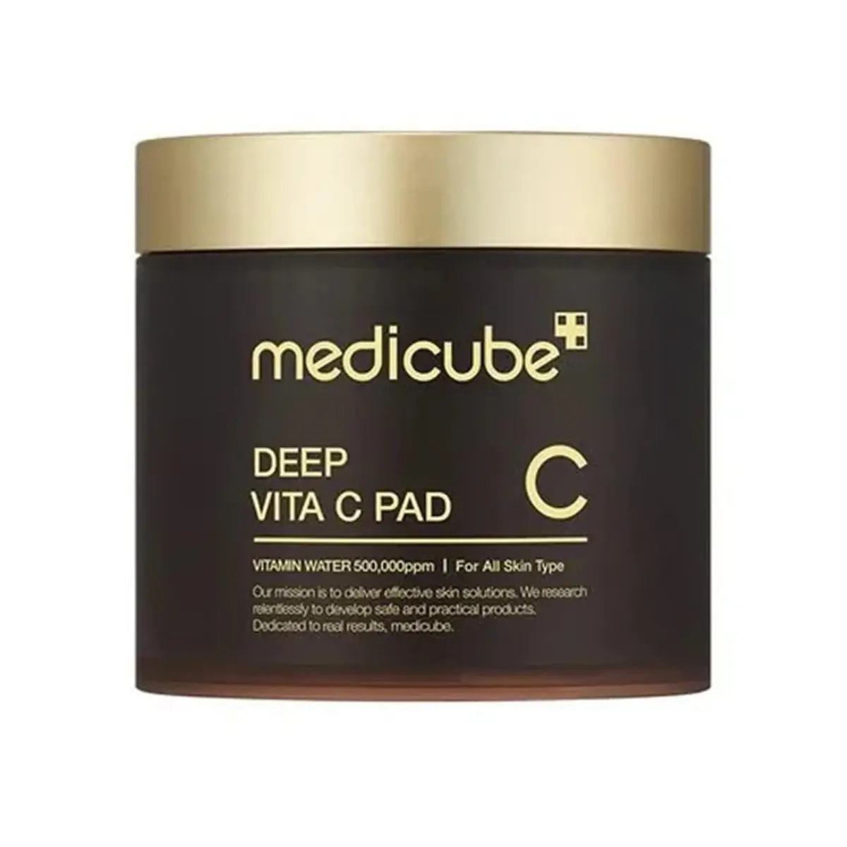 Medicube Deep Vita C Glutathione brightening cleansing pads, 70 pcs