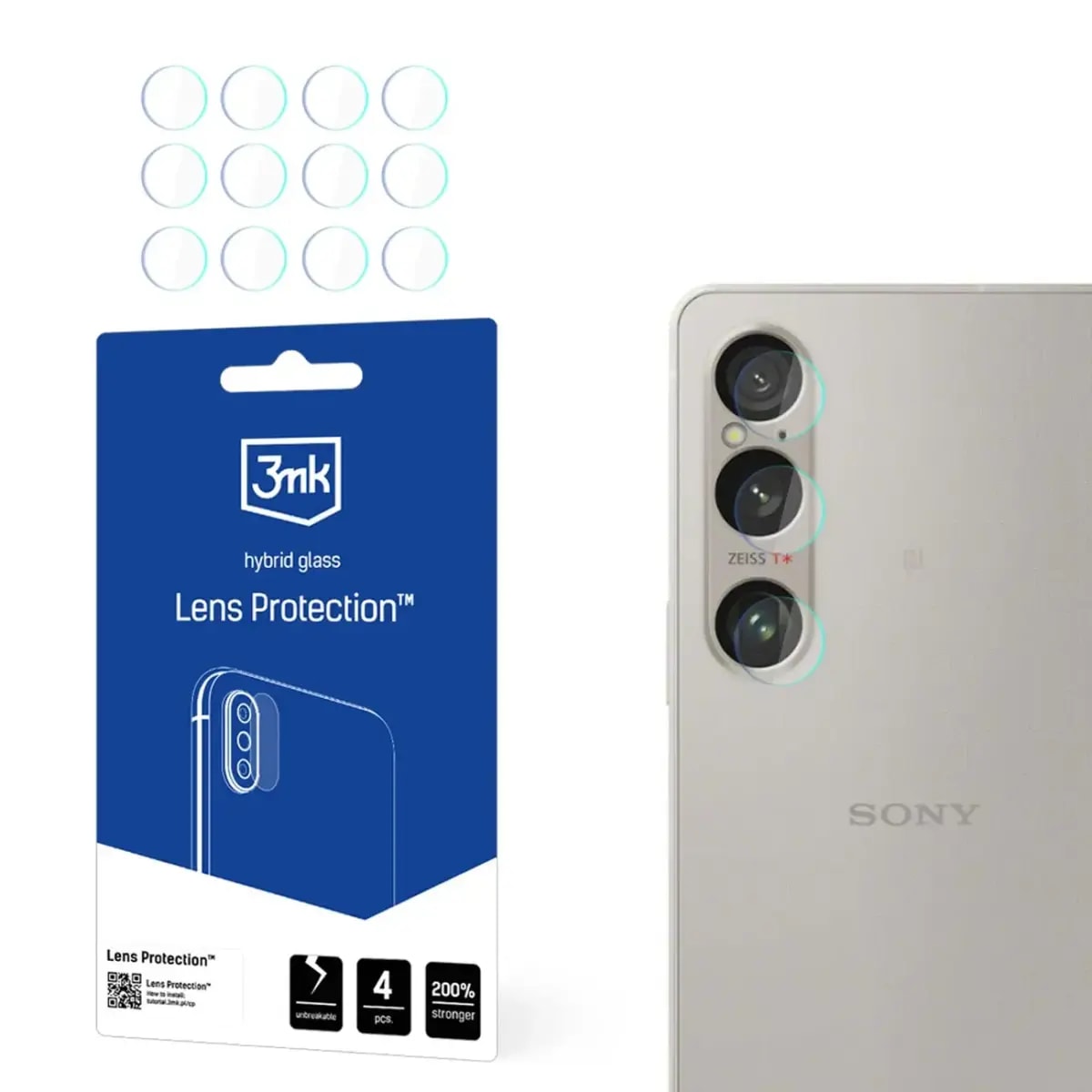 3MK Lens Protect camera lens protector for Sony Xperia 1 VI