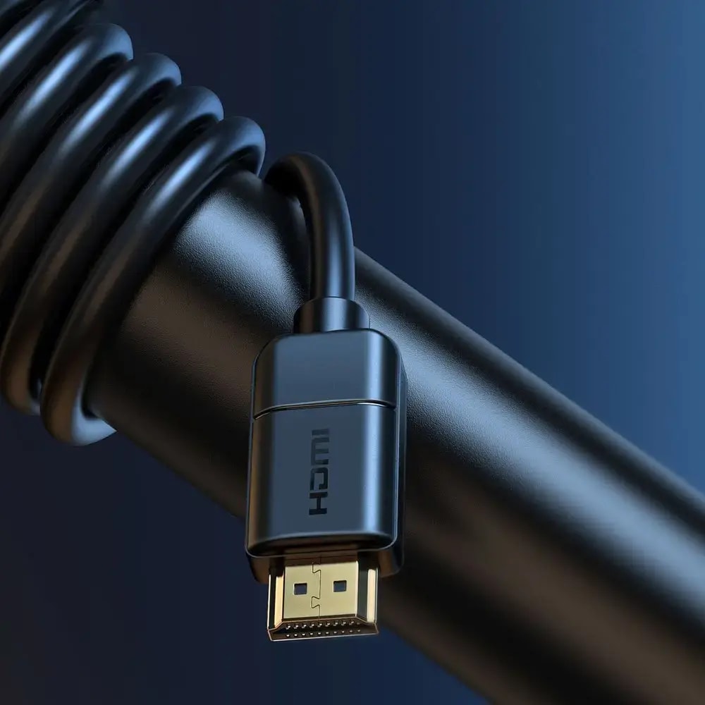 HDMI-kaabel Baseus CAKGQ-A01 2.0, 4K 60 Hz, HDR, 1 m, must