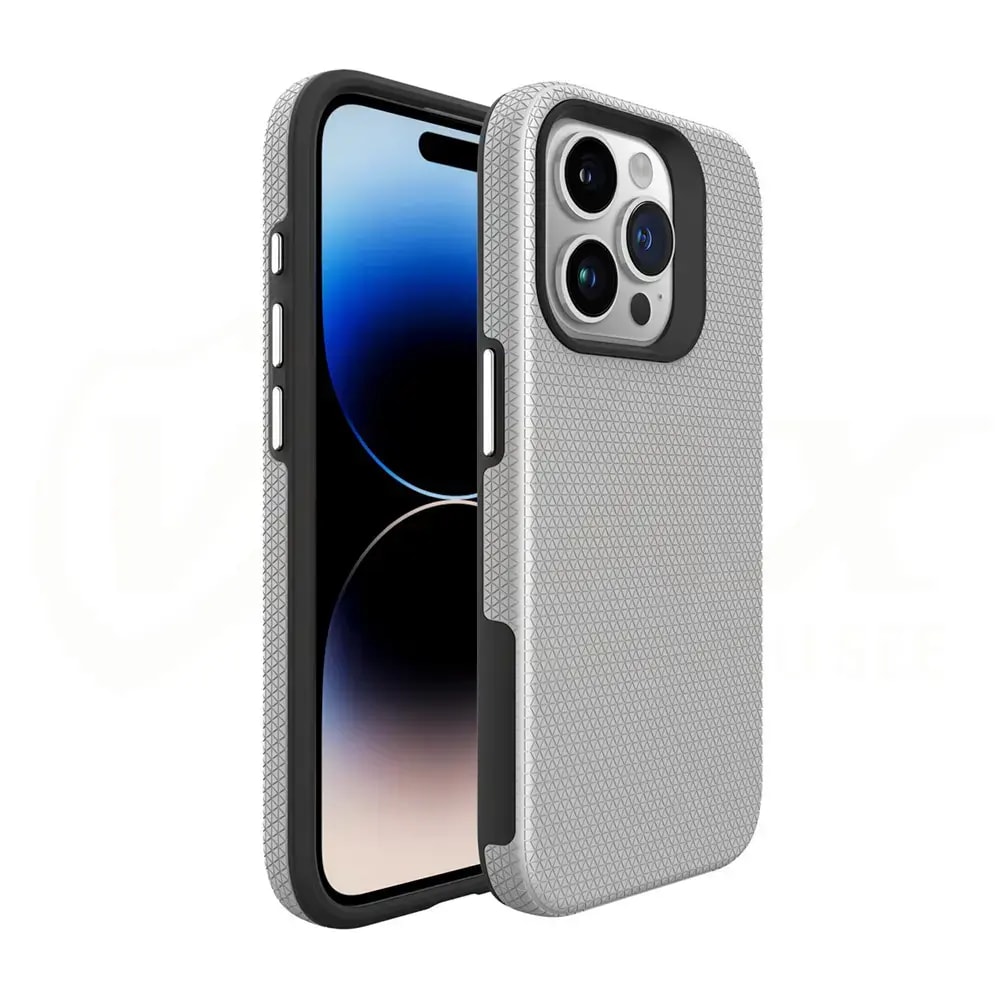 Vmax Triangle case for Samsung Galaxy A35 5G, silver