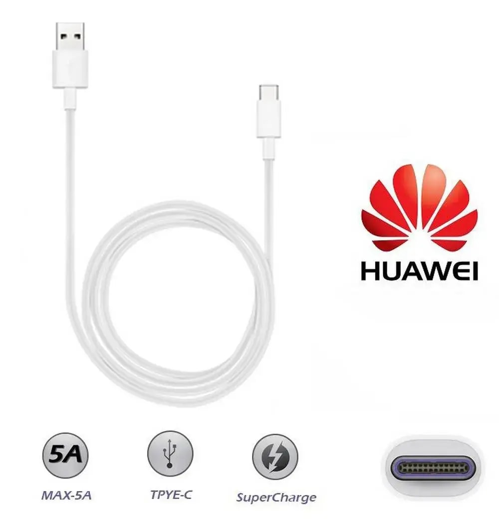 Kaabel USB-C Huawei AP71, 1 m, valge
