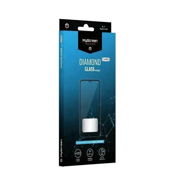 Защитное стекло MyScreen Protector Diamond Glass Edge Lite Galaxy A71 / M51, чёрное