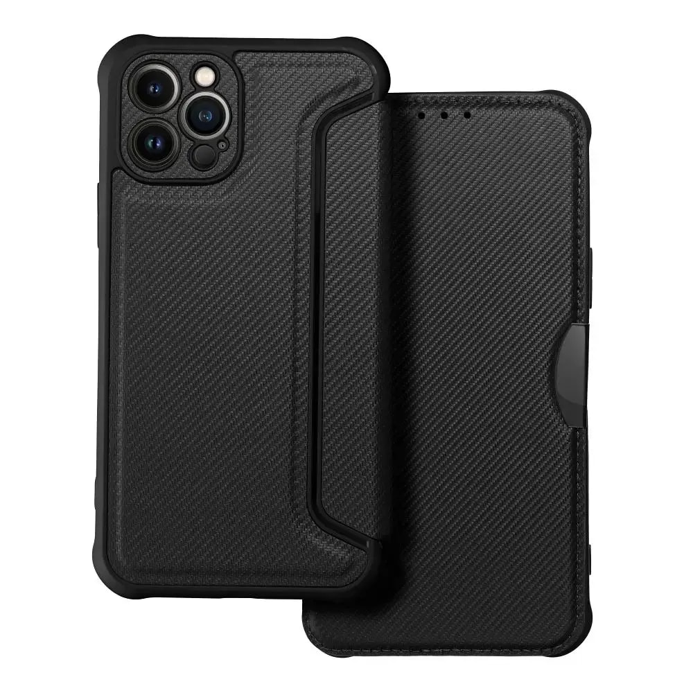 Fusion Razor folio case for Samsung Galaxy A35 5G, black