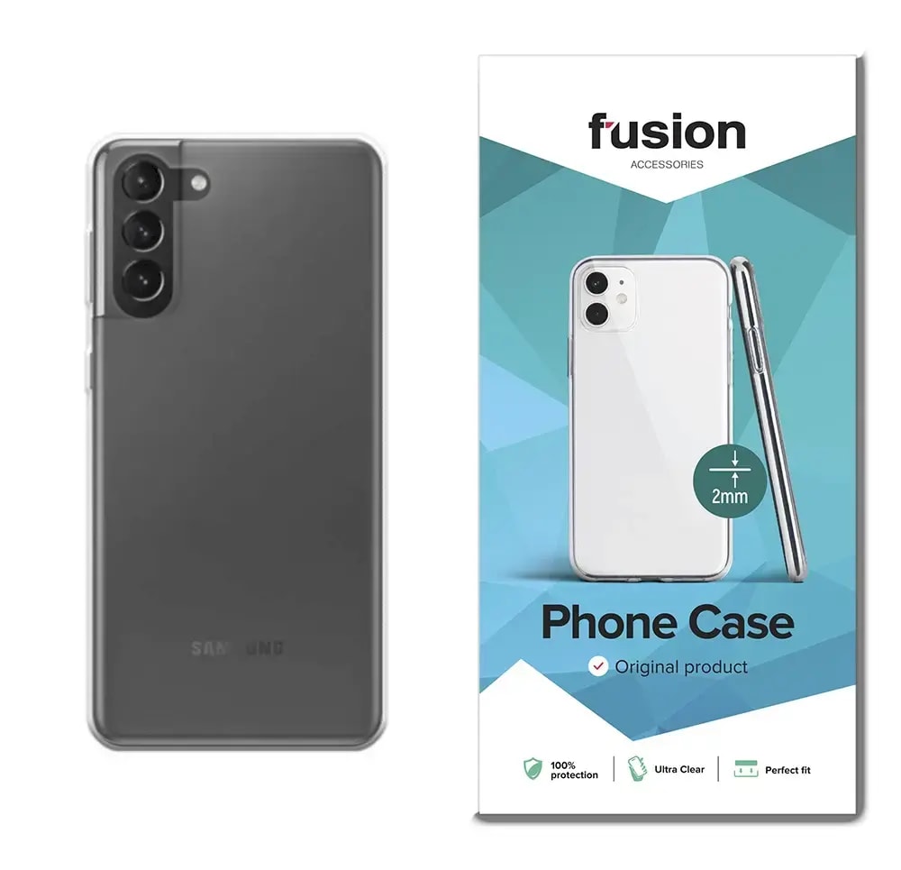 Прозрачный чехол для Samsung Galaxy S21+ Fusion Ultra Clear Series 2 мм