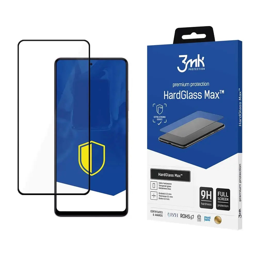 3mk HardGlass Max screen protector for Xiaomi Redmi Note 12 Pro / 12 Pro+ / 12E