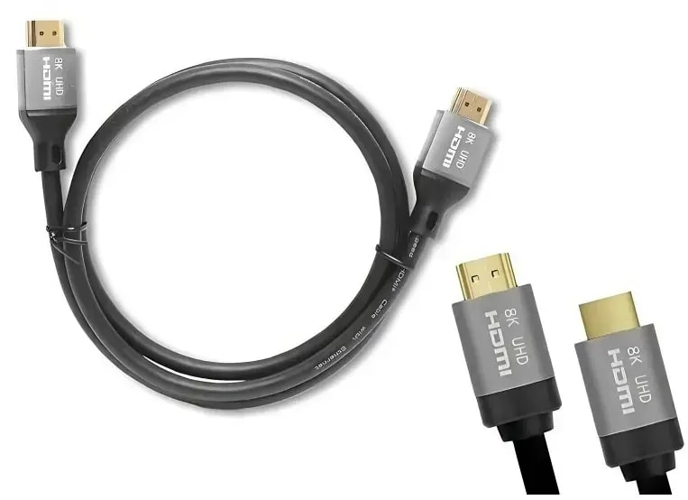 Fusion HDMI 2.1 cable, 8K, 1 m, black