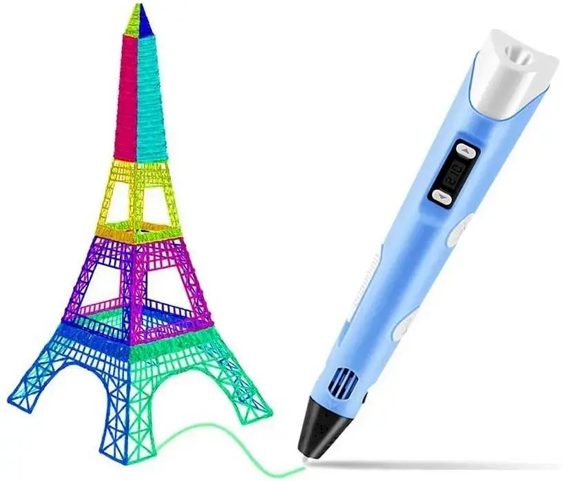 Fusion 3D pen for PLA and ABS filament 1.75 mm, blue