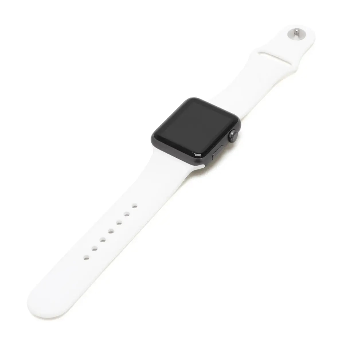 Fusion silicone band for Apple Watch 42/44/45/49 mm, white
