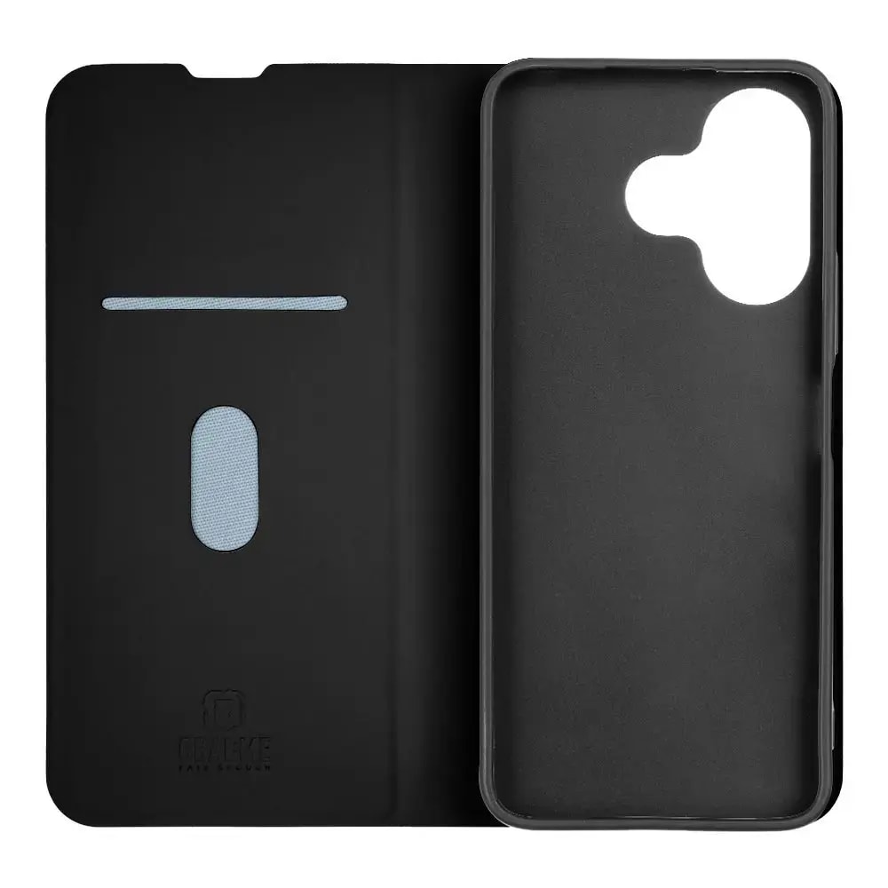 Obal:Me SmoothTouch folio case for Redmi 13, black
