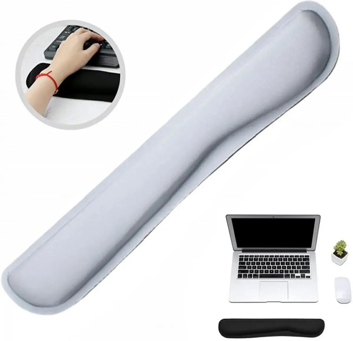 Fusion soft keyboard pad, 46 cm, white