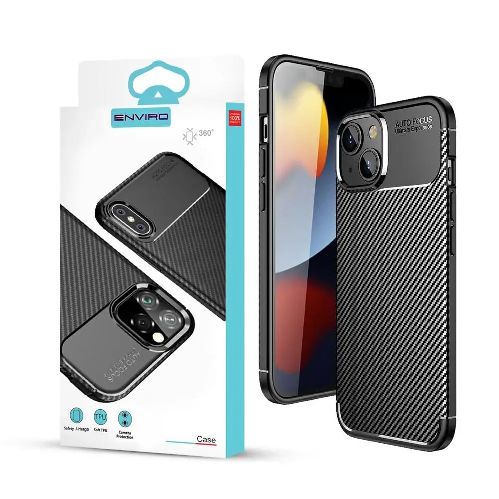 Enviro Carbon case for Samsung Galaxy S24 Ultra, black