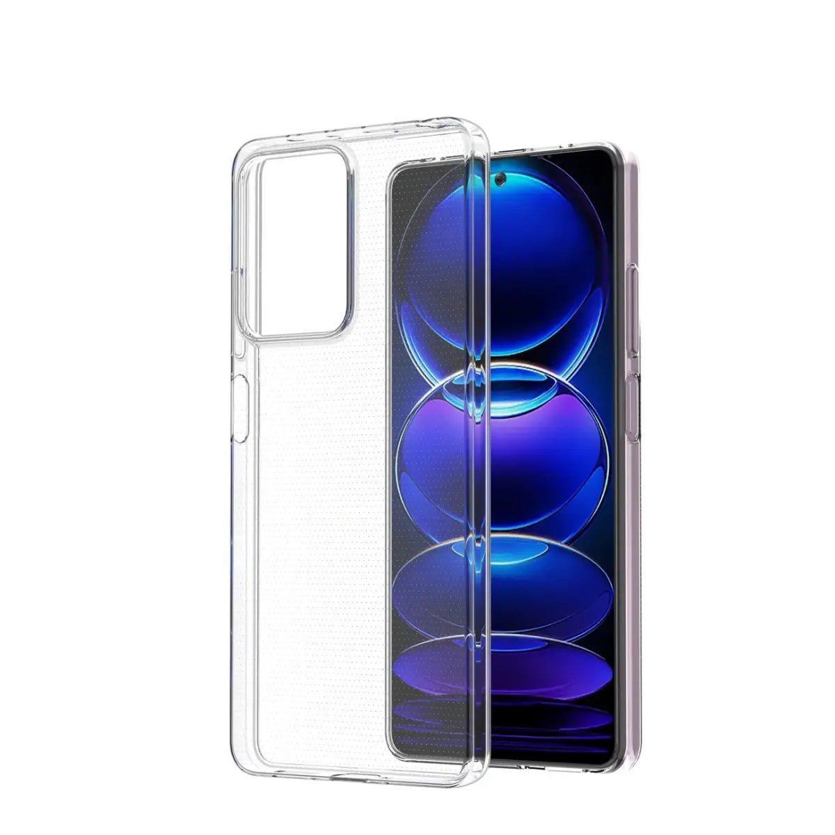 Прозрачный чехол для Redmi Note 12 4G Fusion Ultra 2 мм