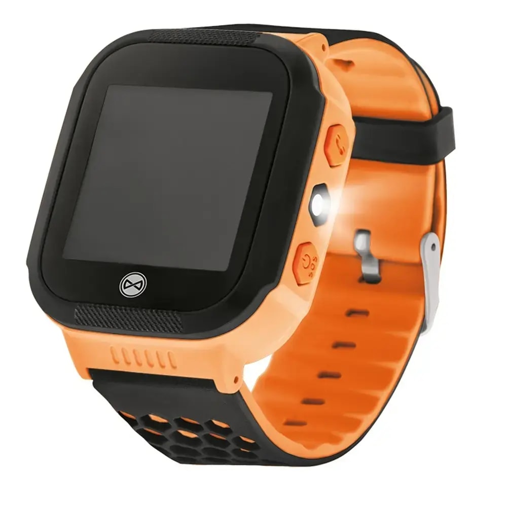 Детские смарт-часы Forever Find Me KW-200, GPS, оранжевые