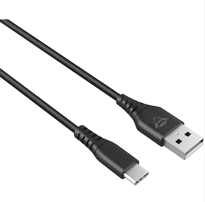 Кабель USB-A – USB-C Trust GXT 226 PS5, 3 м, чёрный