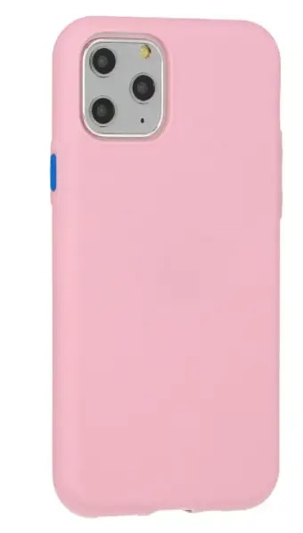 Ümbris iPhone 12 / 12 Pro, Fusion Solid Silicone, roosa