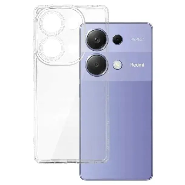 Läbipaistev ümbris Redmi Note 13 Pro 4G / Poco M6 Pro 4G, Fusion Armor Antishock