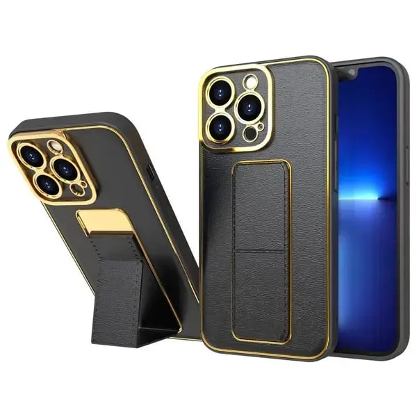Ümbris Samsung Galaxy A53 5G, Fusion New Kickstand, must