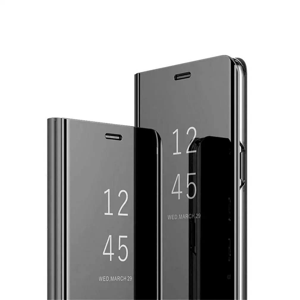 Läbipaistev ümbris Redmi 8 / 8A, Fusion Clear View, must