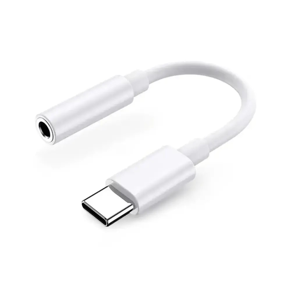 Heliadapter Samsung GP-TGU023AE, USB-C – 3,5 mm, valge