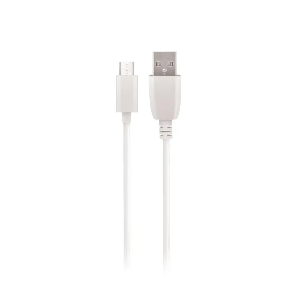 Kaabel USB-A – Micro USB Maxlife, 1 m, 5 W, valge