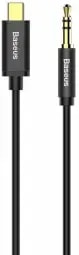 Heliadapter Baseus Yiven, USB-C – 3,5 mm, must