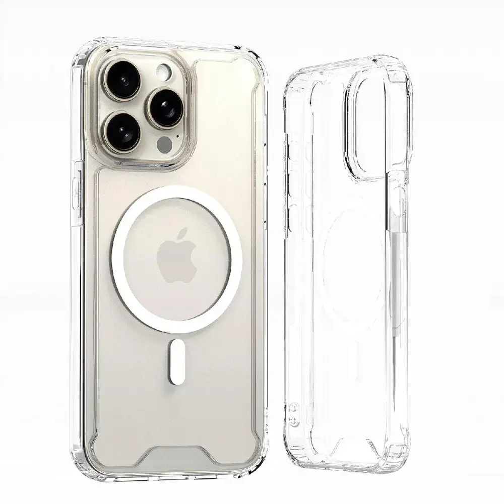 Läbipaistev ümbris iPhone 16 Pro Max, Clear Corner, MagSafe