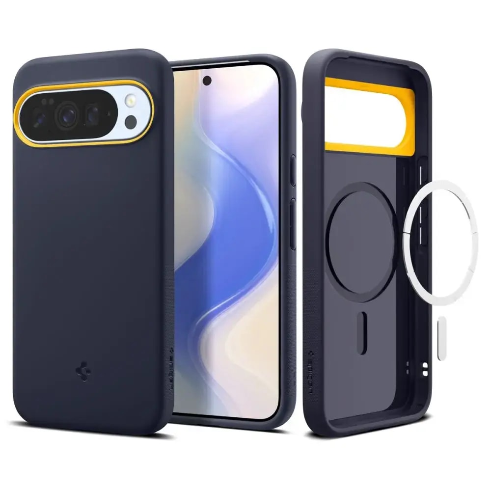 Чехол Spigen Nano Pop Mag для Google Pixel 10 Pro XL, MagSafe, тёмно-синий