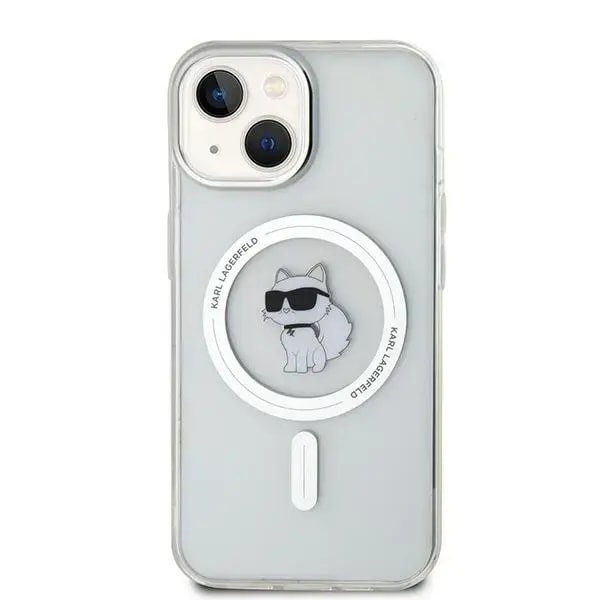 Karl Lagerfeld IML Choupette clear case with MagSafe for iPhone 12 / 12 Pro