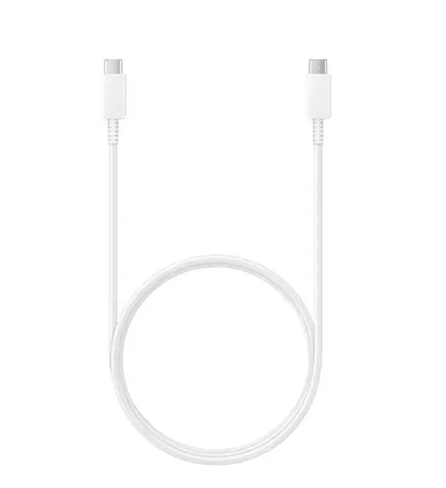 Kaabel USB-C – USB-C Samsung EP-DW767JWE, 1,8 m, 15 W, valge
