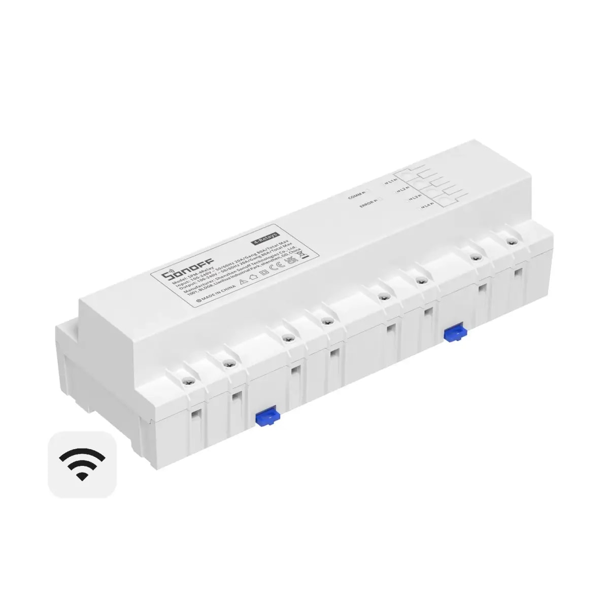 Sonoff smart energy metering system module, 4 relays