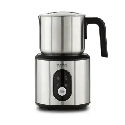 Piimavahustaja Caso Crema & Choco, LED-ekraan, Inox