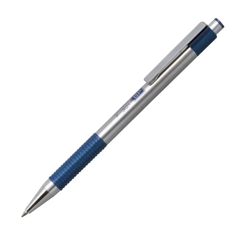 Zebra F301 ballpoint pen, 0.7 mm, blue
