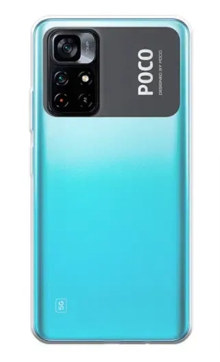 Прозрачный чехол для Poco X4 Pro Fusion Ultra 1 мм