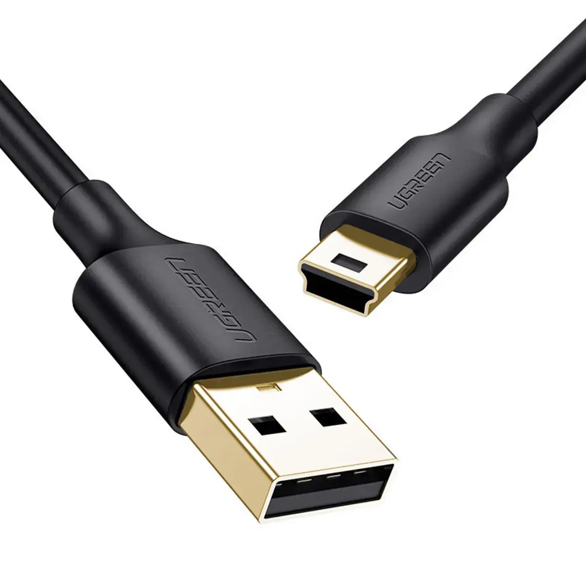 Kaabel USB-A – Mini USB Ugreen 10355, 1 m, must