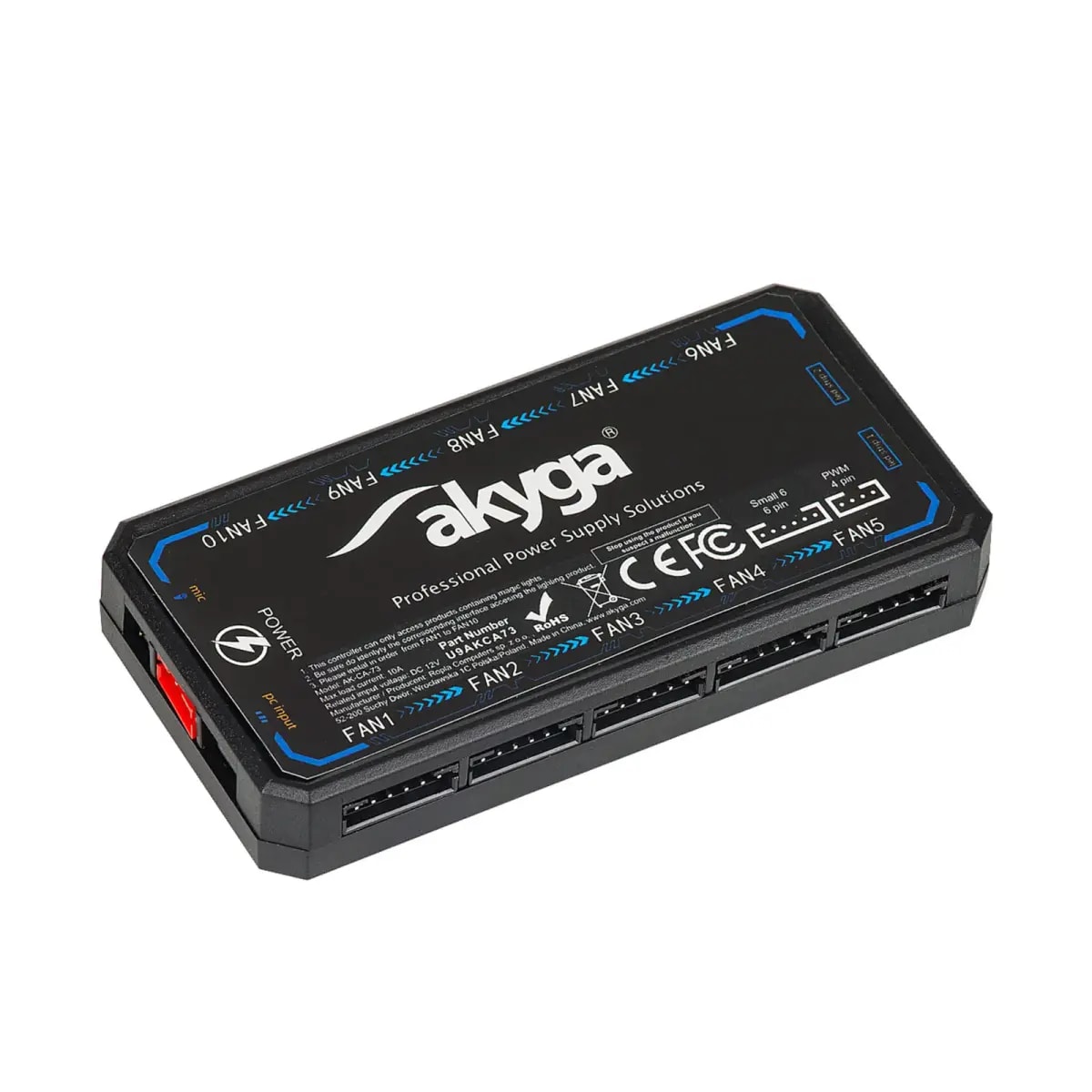 Akyga AK-CA-73 LED fan controller with remote control