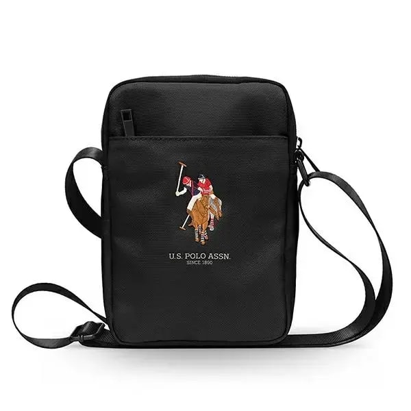 Tahvelarvuti kott U.S. Polo Assn. Polo Embroidery 8″, must