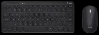 Trust Lyra wireless keyboard and mouse set, Bluetooth, black
